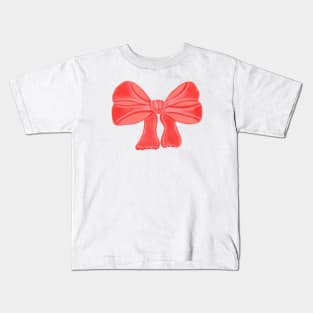 Ribbon support women Kids T-Shirt